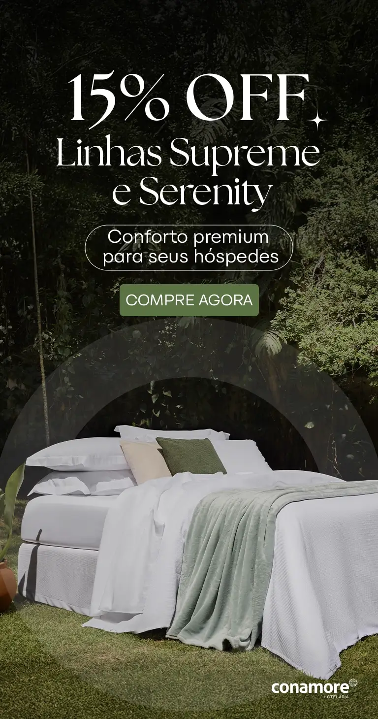 15% OFF - Linhas Supreme e Serenity